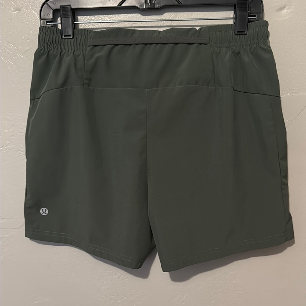 lululemon athletica Olive Athletic Shorts Medium - Picture 6 of 9